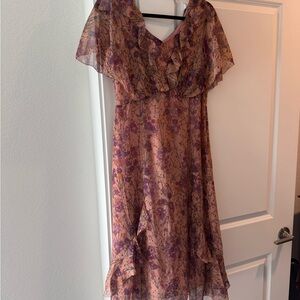 Sundance Silk Chiffon Dress- size 6